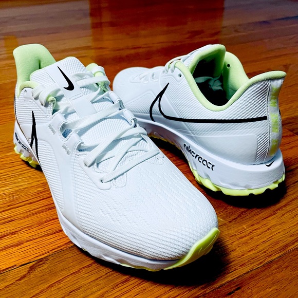 Nike React Infinity Pro Golf - White / Volt CT6620-109 Mens Size 7.5. - Picture 1 of 12